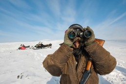 caribou hunt Alaska Arctic polar circle