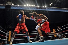 box fight in Lima ring miraflores