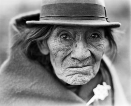Ecuador inidgenous quechua portrait black and white voices from the andes