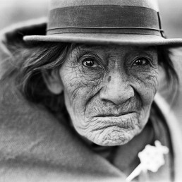 Ecuador inidgenous quechua portrait black and white voices from the andes