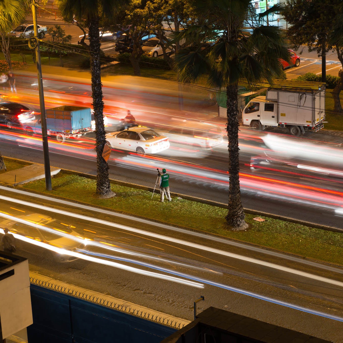 night traffic noise pollution control peru lima city oefa tecnico